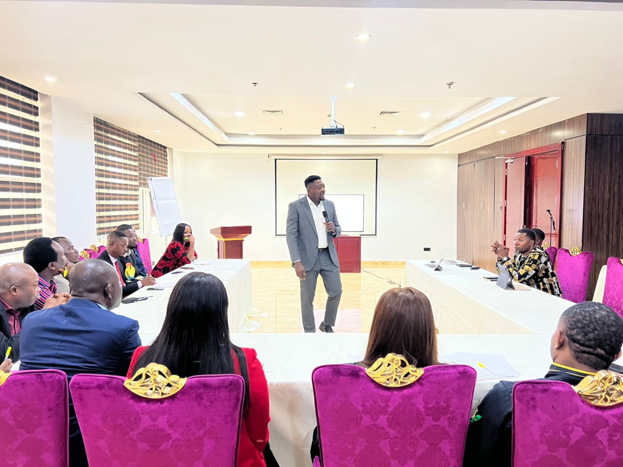 Footprint Hospitality consultants with hotel owners in Nigeria