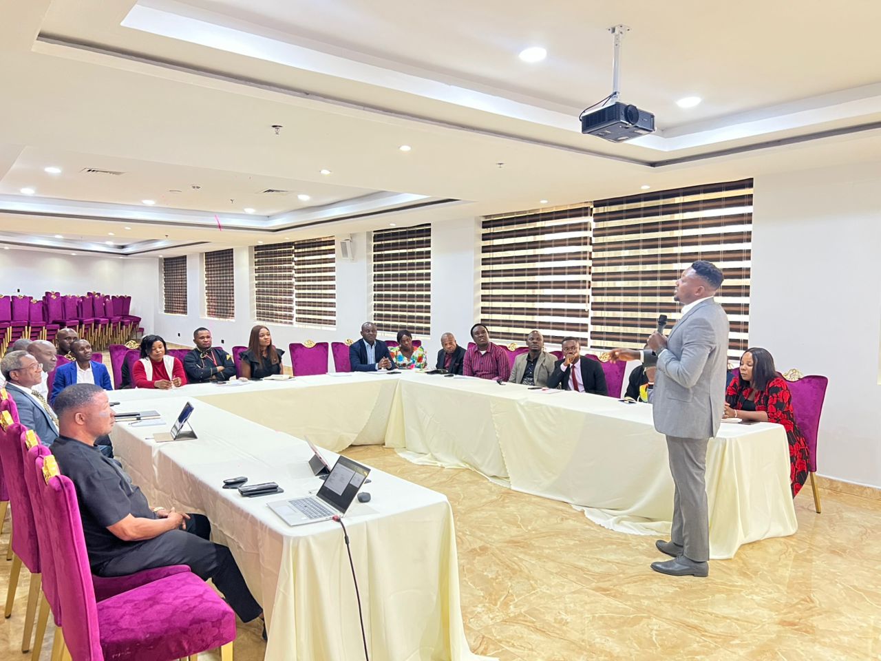 Hospitality training classroom led by Footprint Hospitality consultants